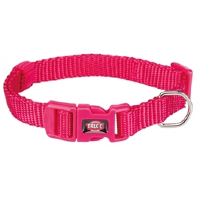 TRIXIE HALSBAND HOND PREMIUM FUCHSIA 22-35X1 CM