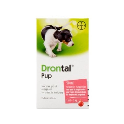 Drontal pups susp.2,5% 50 ml 