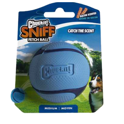 Chuckit! Sniff Fetch Ball Bacon M